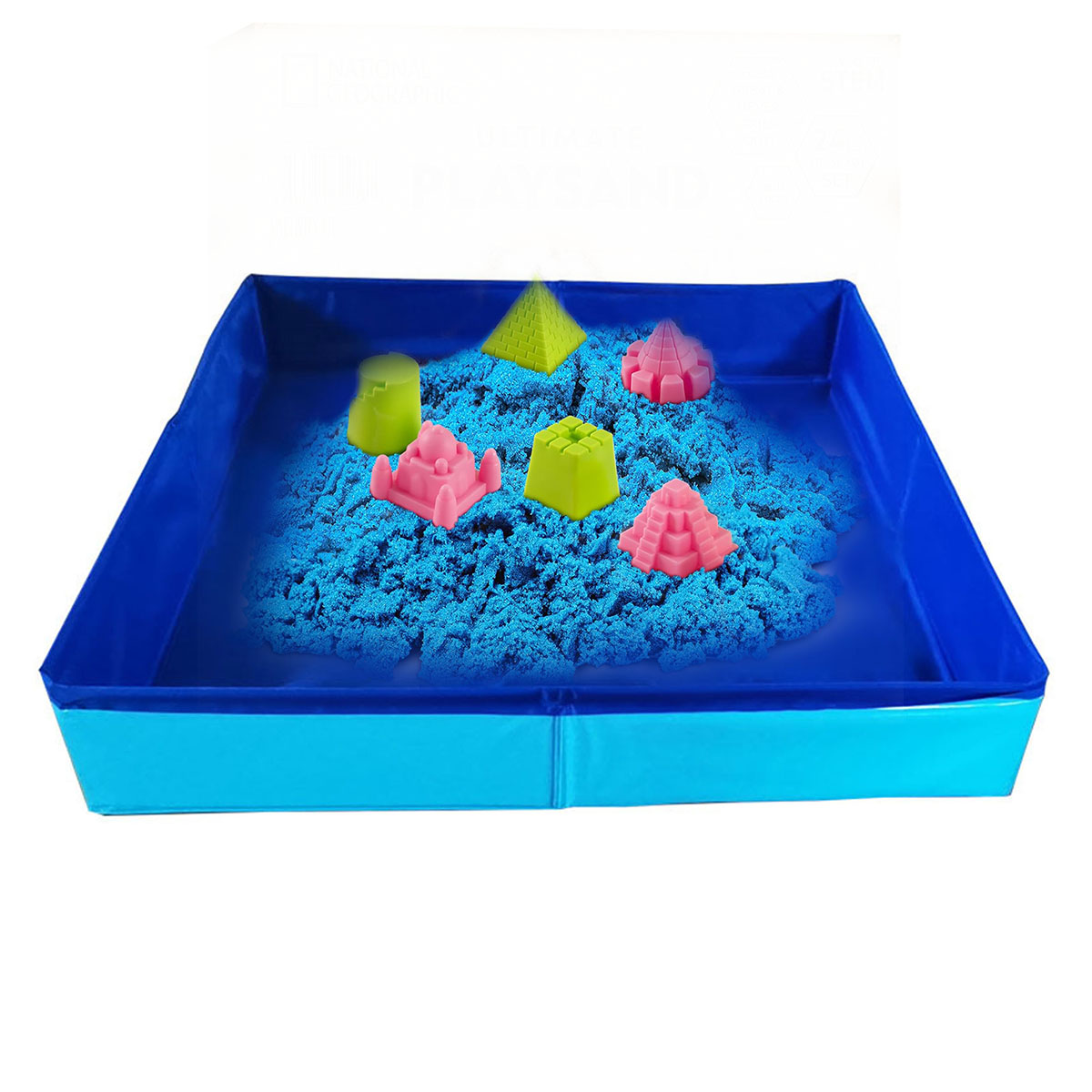 Kids Outdoor Sensory Table - กระบะทรายและน้ำสำหรับเล่นในร่มและกลางแจ้ง ของขวัญสำหรับเด็กผู้ชาย เด็กผู้หญิง ของเล่นเสริมพัฒนาการเด็ก โต๊ะทรายสำหรับเล่นในสวนหลังบ้านหรือลานบ้าน