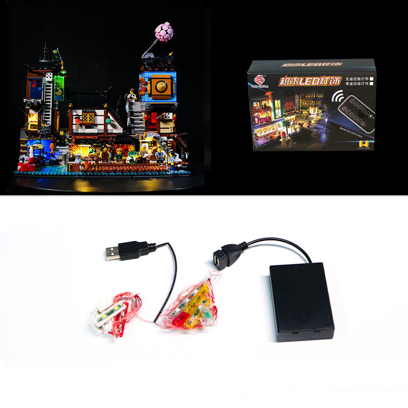 Lego Set City - ชุดไฟ LED สำหรับ LEGO 70657 NINJAGO