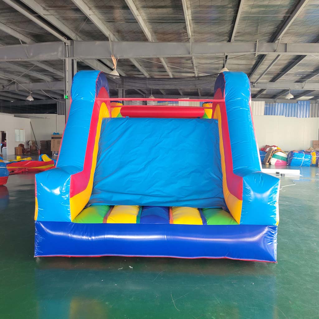 Kids Outdoor Obstacle Course - บ้านลมเป่าลมขนาดใหญ่พร้อมเครื่องเป่าลม ได้รับการรับรองมาตรฐาน EN14960 สำหรับเด็กและผู้ใหญ่ เหมาะสำหรับเล่นกลางแจ้ง