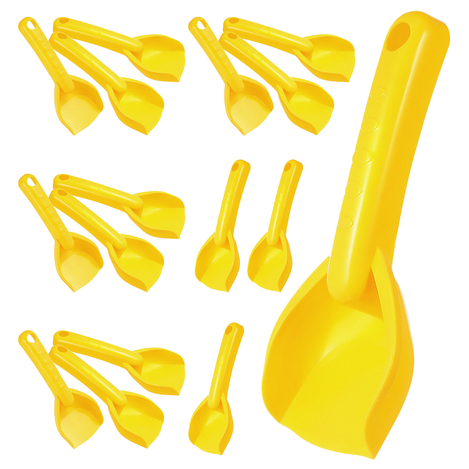 Kids Outdoor Garden Set - ชุดพลั่วทรายขนาดเล็กสำหรับเด็ก 16 ชิ้น พลาสติก น้ำหนักเบา ขนาด