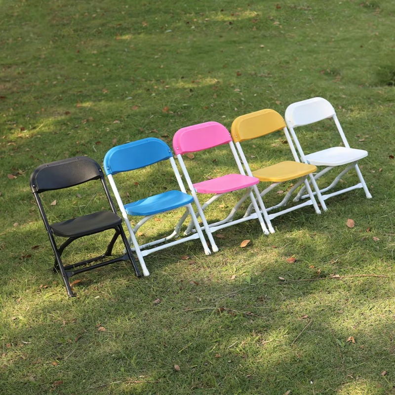 Kids Outdoor Chair - เก้าอี้พลาสติกพับได้สำหรับเด็ก งานแต่งงาน สวน ขายส่ง