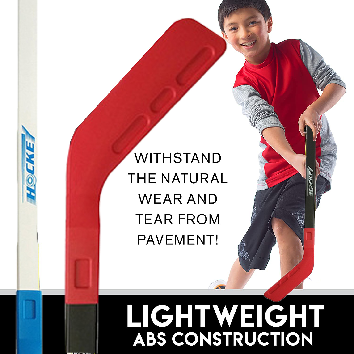 ชุดไม้ฮอกกี้พลาสติก 72 ซม. พร้ - Kids Outdoor Hockey Set บทวิจารณ์และราคา