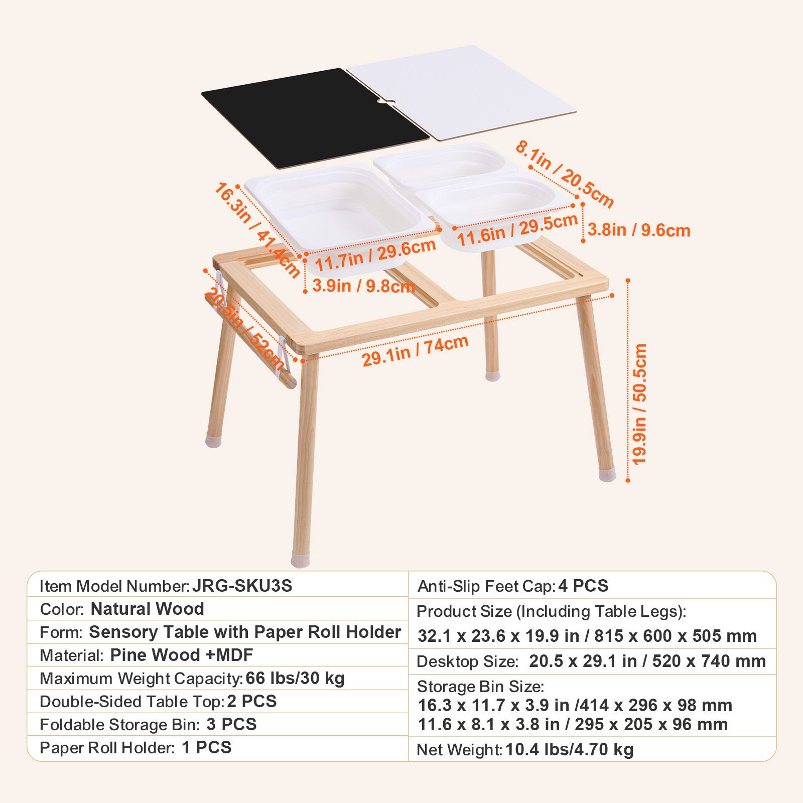 โต๊ะกิจกรรมสำหรับเด็กเล็ก, โต๊ - Kids Outdoor Sensory Table บทวิจารณ์และราคา
