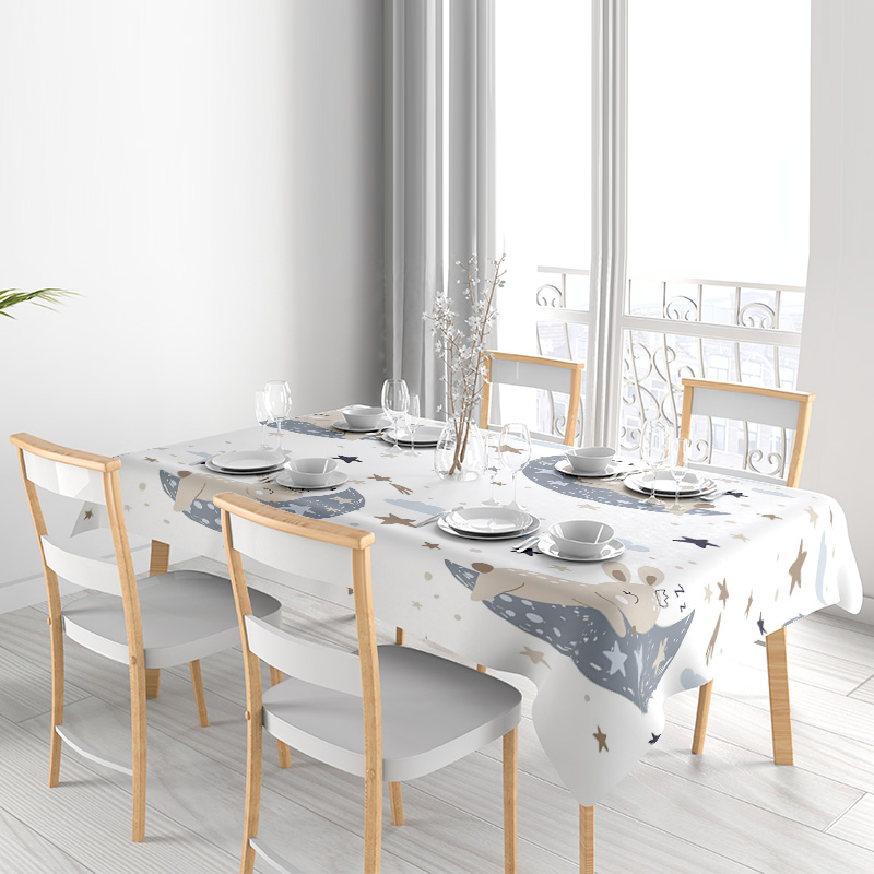 ชุดผ้าปูโต๊ะธีมอวกาศลายพระจันท - Kids Outdoor Dining Set บทวิจารณ์และราคา