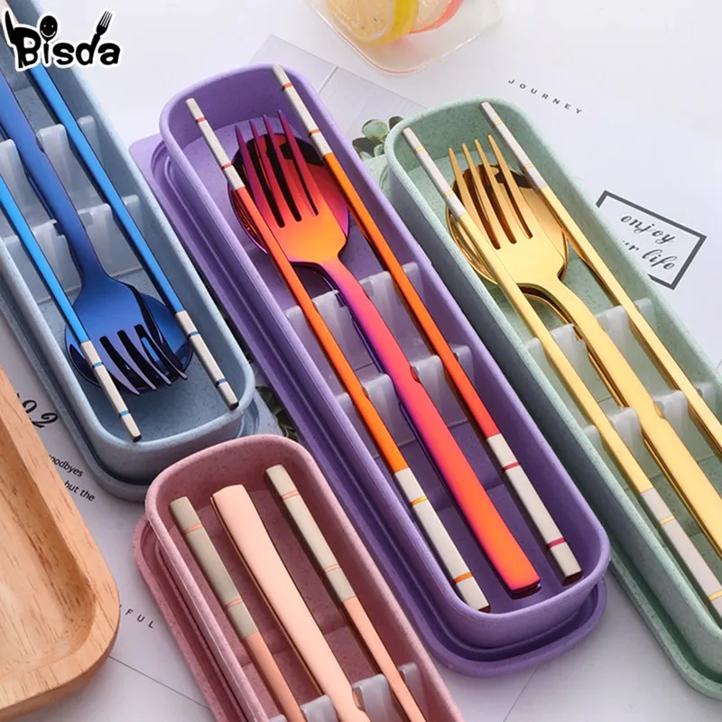 แบบพกพาอาหารค่ำชุดกล่องสแตนเลส - Kids Outdoor Dining Set บทวิจารณ์และราคา
