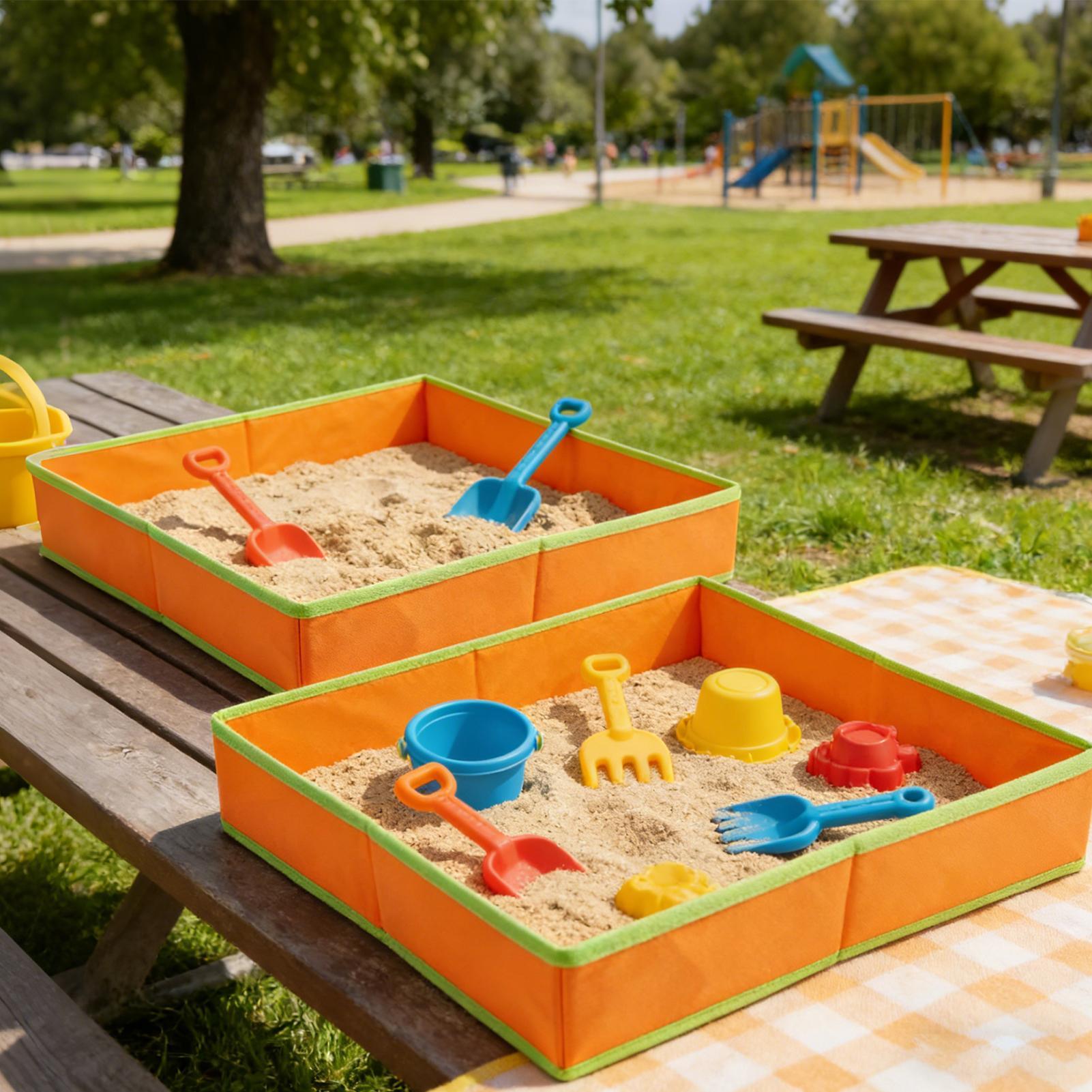 โต๊ะทรายสำหรับเด็ก โต๊ะกิจกรรม - Kids Outdoor Sensory Table บทวิจารณ์และราคา