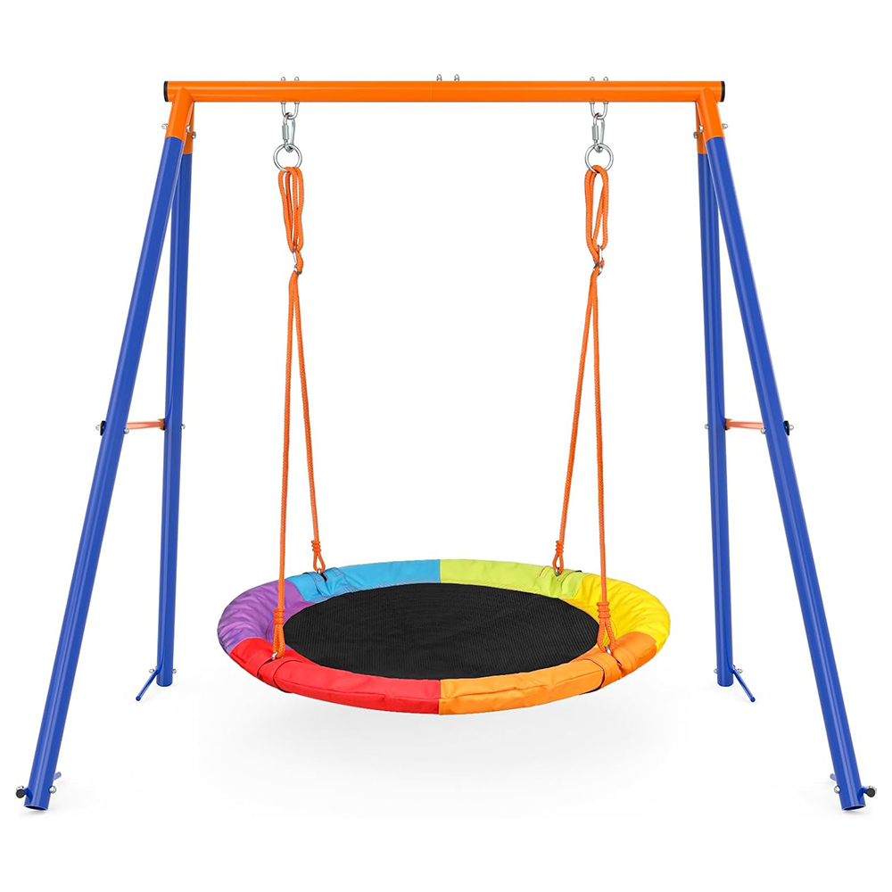 ชุดชิงช้าเหล็กสำหรับสนามเด็กเล - Kids Outdoor Garden Set บทวิจารณ์และราคา