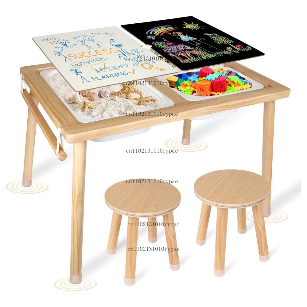 โต๊ะกิจกรรมเด็กแบบสองด้าน พร้อ - Kids Outdoor Sensory Table บทวิจารณ์และราคา