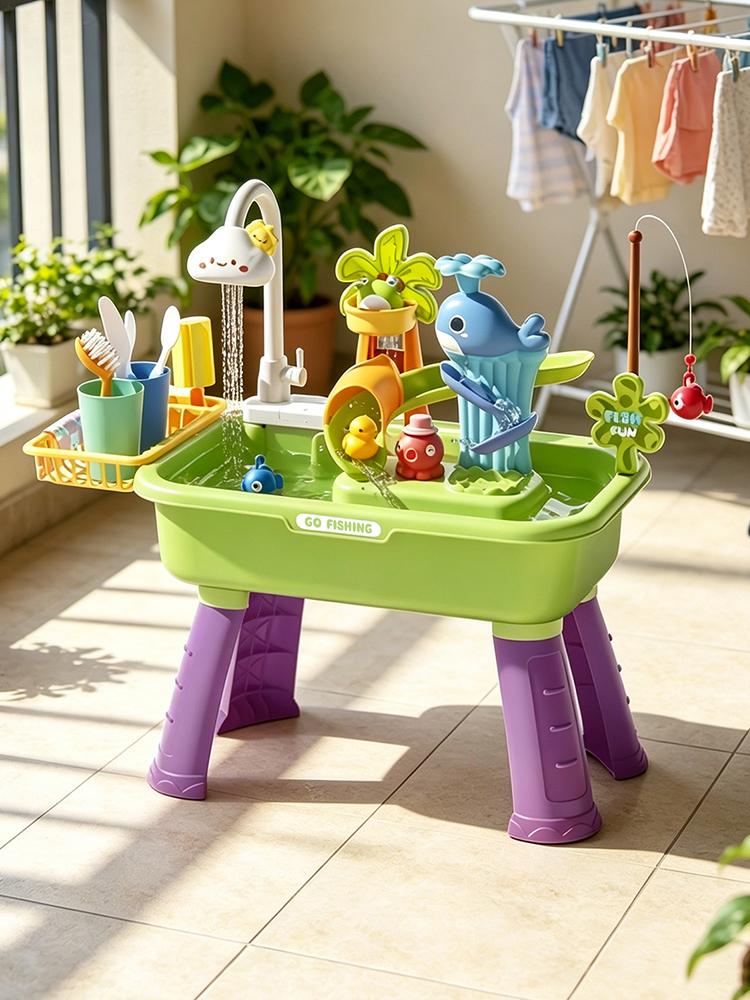 ชุดของเล่นน้ำไฟฟ้า 43 ชิ้น สำห - Kids Outdoor Sensory Table บทวิจารณ์และราคา
