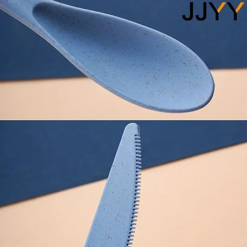 ชุดช้อนส้อมพกพาสำหรับเดินทางแล - Kids.Outdoor Utensils บทวิจารณ์และราคา