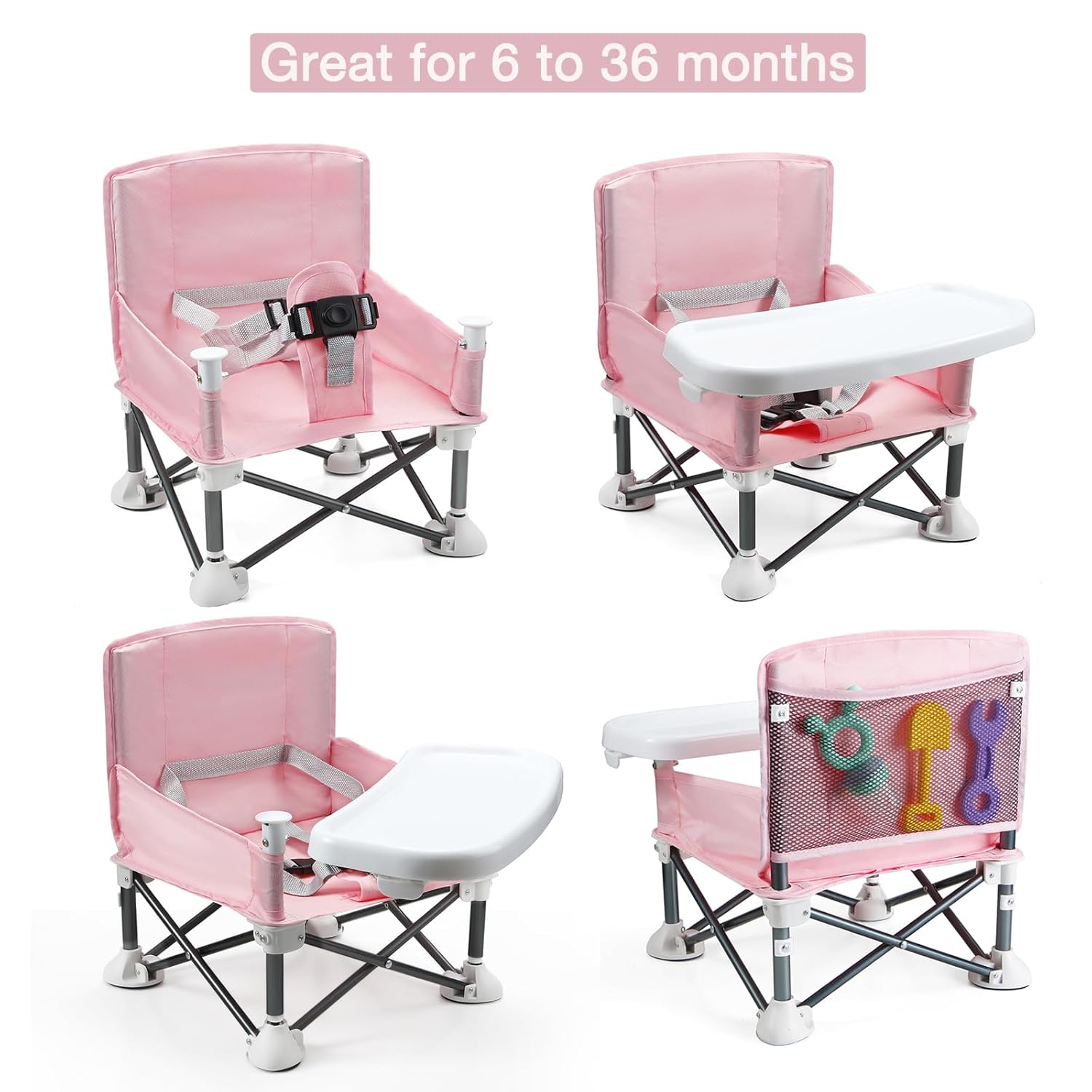 ที่นั่งเด็กแบบพกพา Travel ขนาด - Kids Outdoor Lawn Chair บทวิจารณ์และราคา