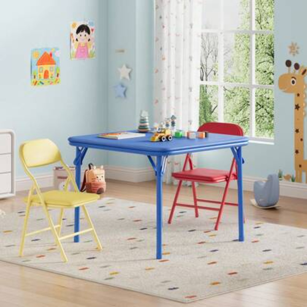 ชุดโต๊ะและเก้าอี้พับได้สำหรับเ - Kids Outdoor Dining Set บทวิจารณ์และราคา