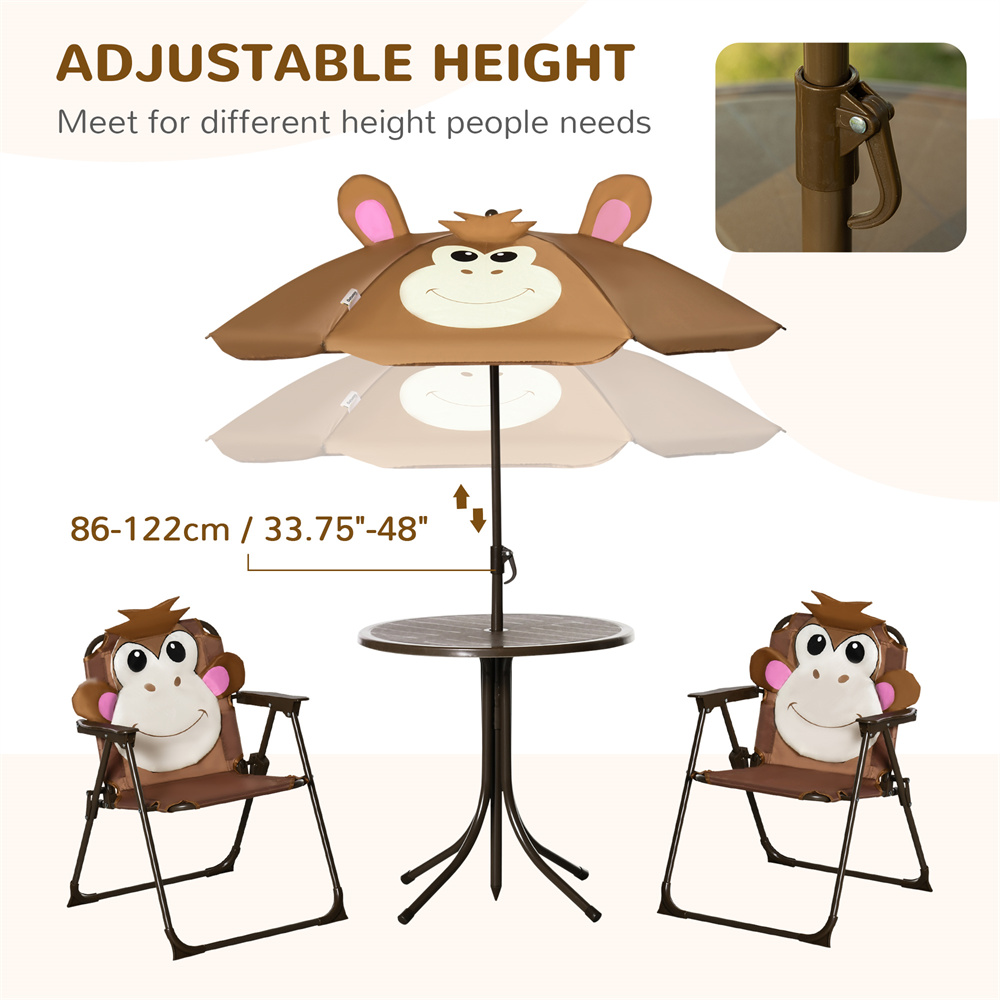 ชุดโต๊ะเก้าอี้สำหรับเด็ก ลายลิ - Kids Outdoor Dining Set บทวิจารณ์และราคา