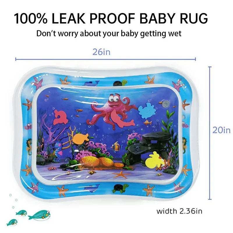 แผ่นรองเล่นน้ำพีวีซีเป่าลมทรงส - Kids Outdoor Water Play Table บทวิจารณ์และราคา