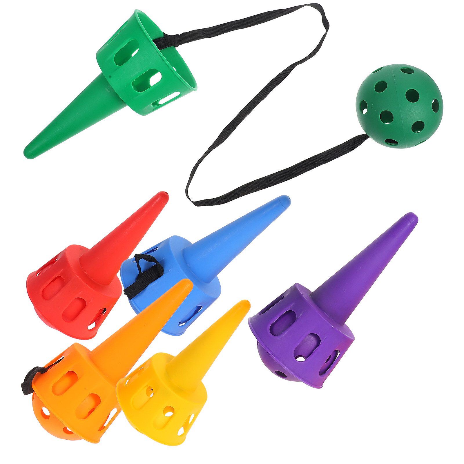 ลูกบอลฝึกประสาทสัมผัสแบบนุ่ม 6 - Kids Outdoor Games บทวิจารณ์และราคา