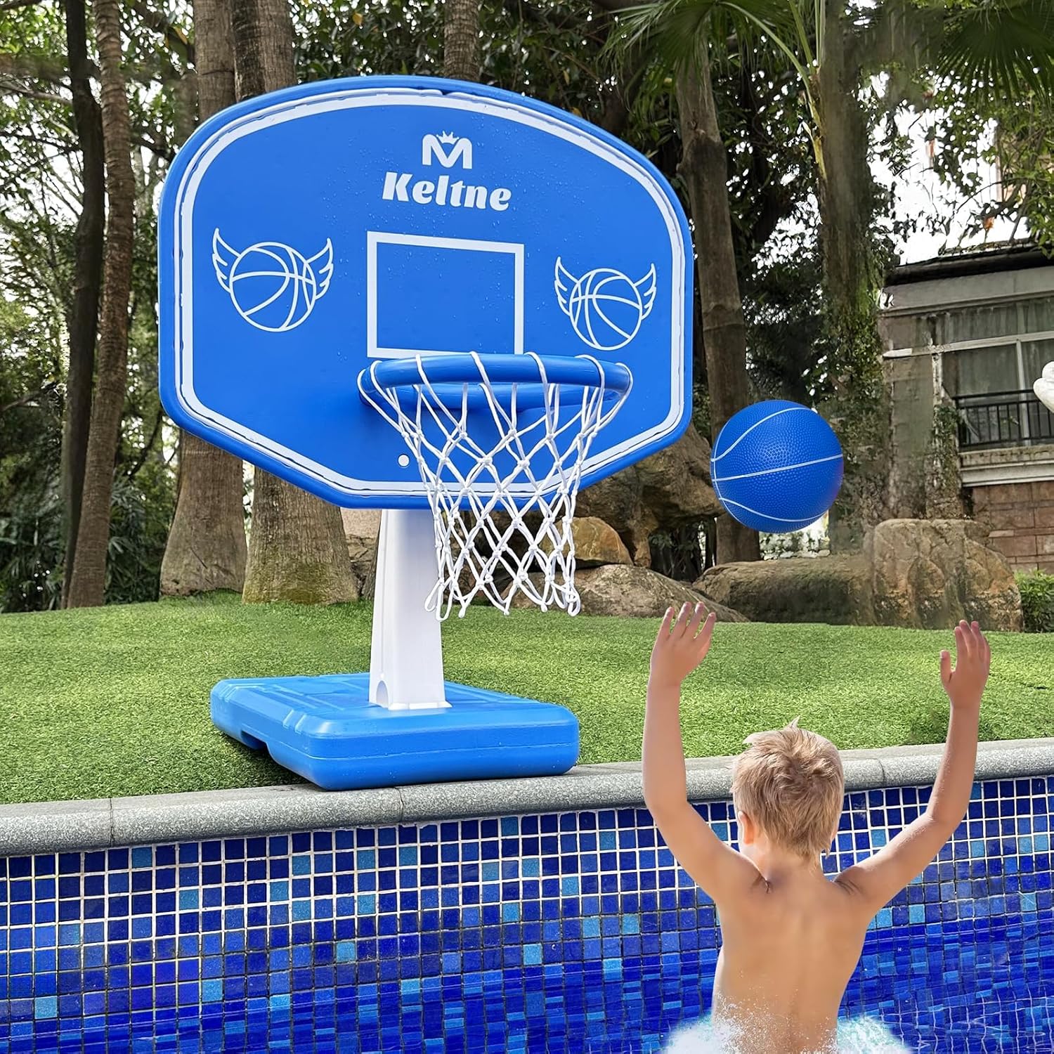 ห่วงบาสเก็ตบอลสำหรับสระว่ายน้ำ - Kids Outdoor Fun บทวิจารณ์และราคา