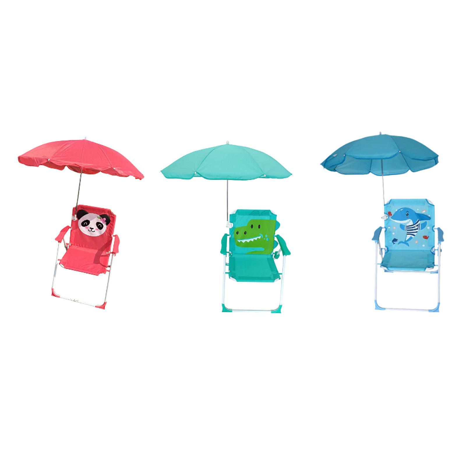 เก้าอี้ชายหาดสำหรับเด็กพร้อมร่ - Kids Outdoor Lawn Chair บทวิจารณ์และราคา