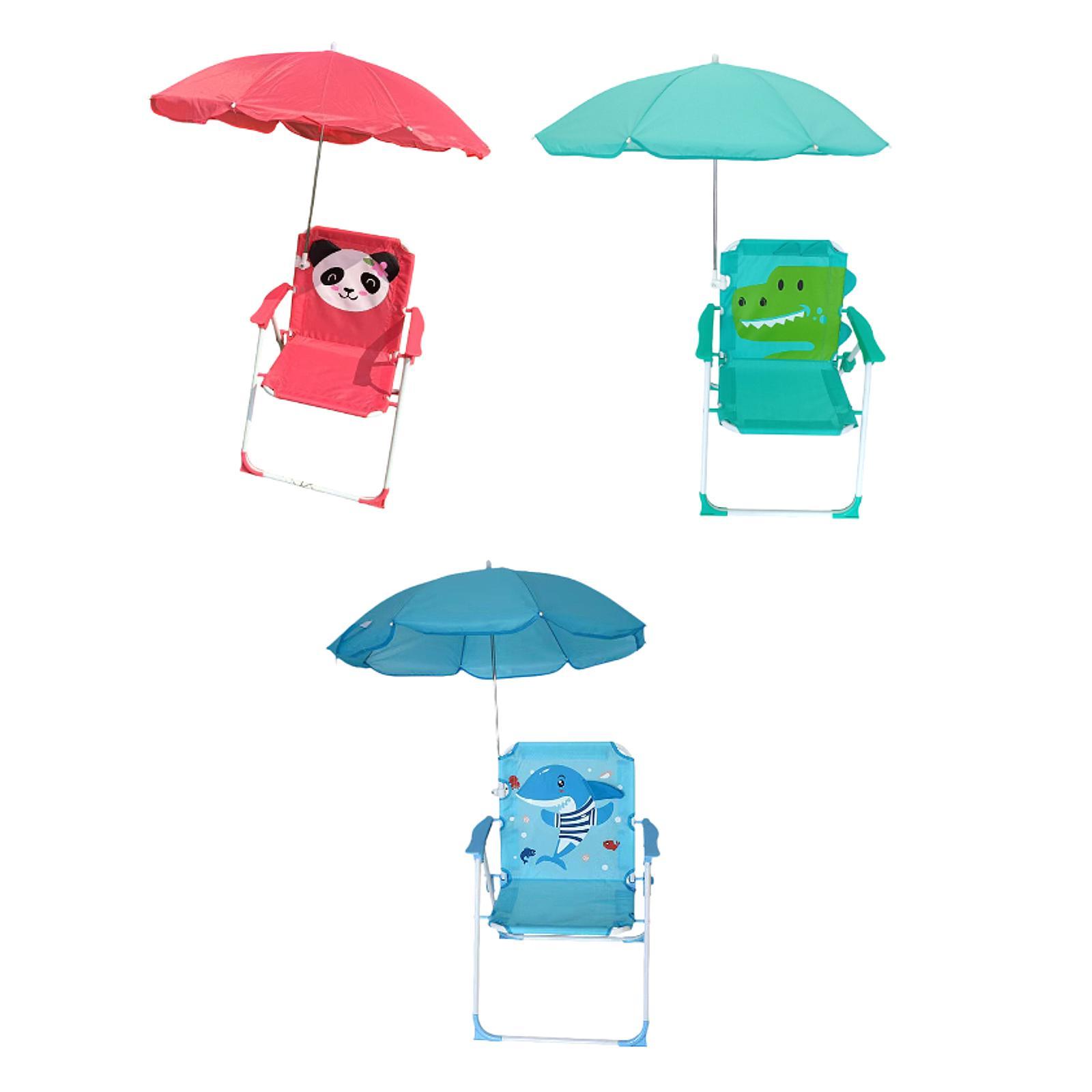 เก้าอี้ชายหาดสำหรับเด็กพร้อมร่ - Kids Outdoor Lawn Chair บทวิจารณ์และราคา