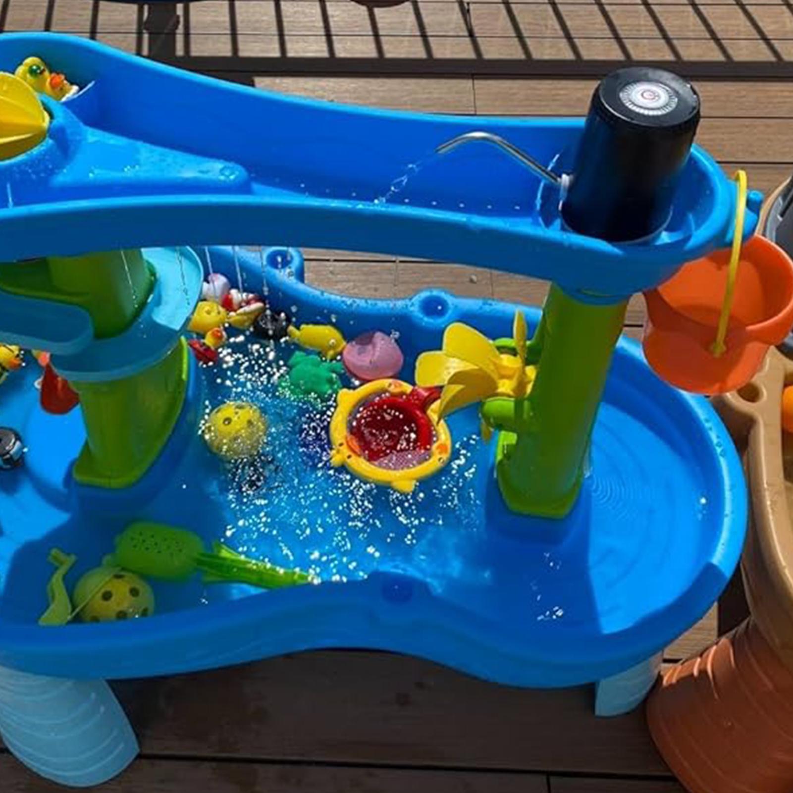ปั๊มน้ำสำหรับโต๊ะน้ำ ปั๊มน้ำไร - Kids Outdoor Water Play Table บทวิจารณ์และราคา