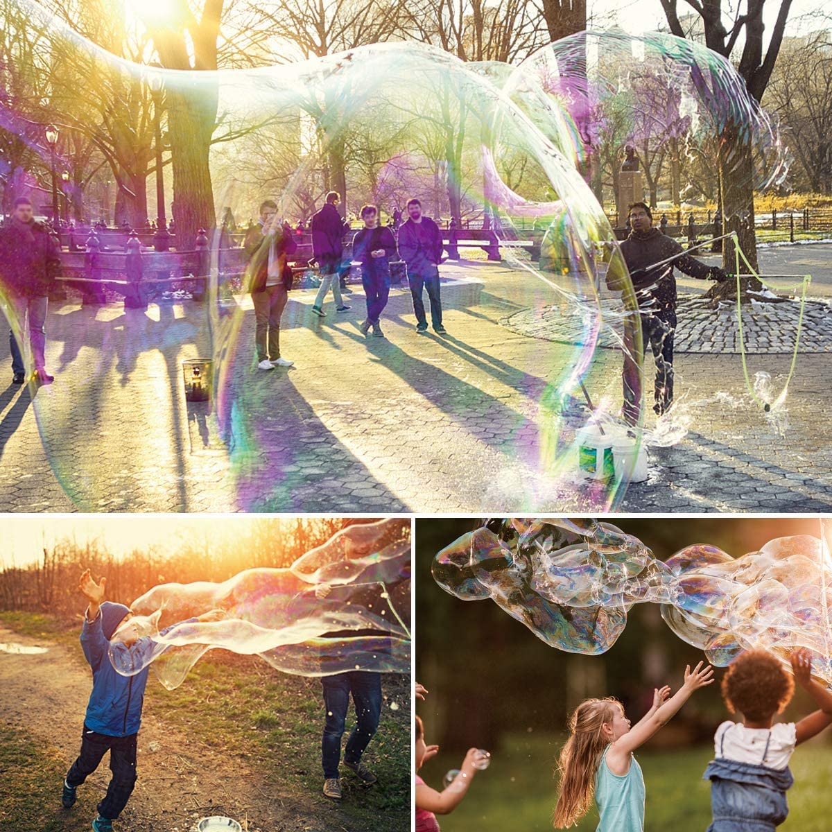 ชุดไม้กายสิทธิ์เป่าฟองแบบปรับไ - Outdoor Kids In An Inside World บทวิจารณ์และราคา
