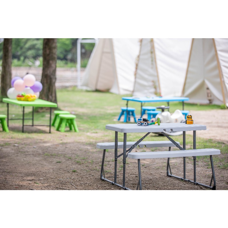 โต๊ะปิกนิกพับได้สำหรับเด็ก ชุด - Kids Outdoor Dining Set บทวิจารณ์และราคา