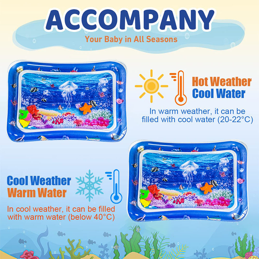 1 PC Inflatable PVC เล่นเสื่อเ - Kids Outdoor Water Play Table บทวิจารณ์และราคา