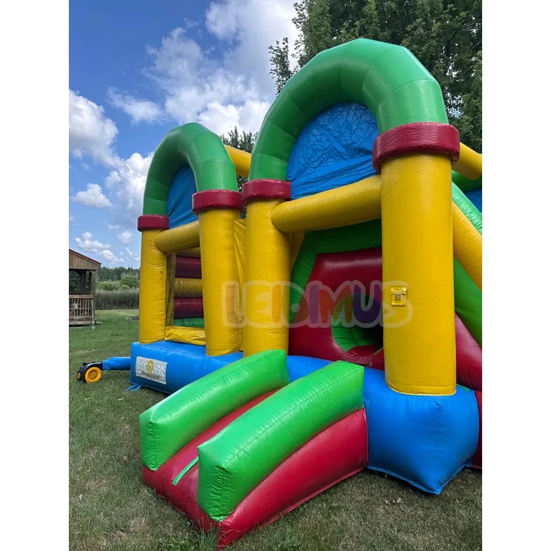 สนามเด็กเล่นเป่าลมเชิงพาณิชย์แ - Kids Outdoor Obstacle Course บทวิจารณ์และราคา