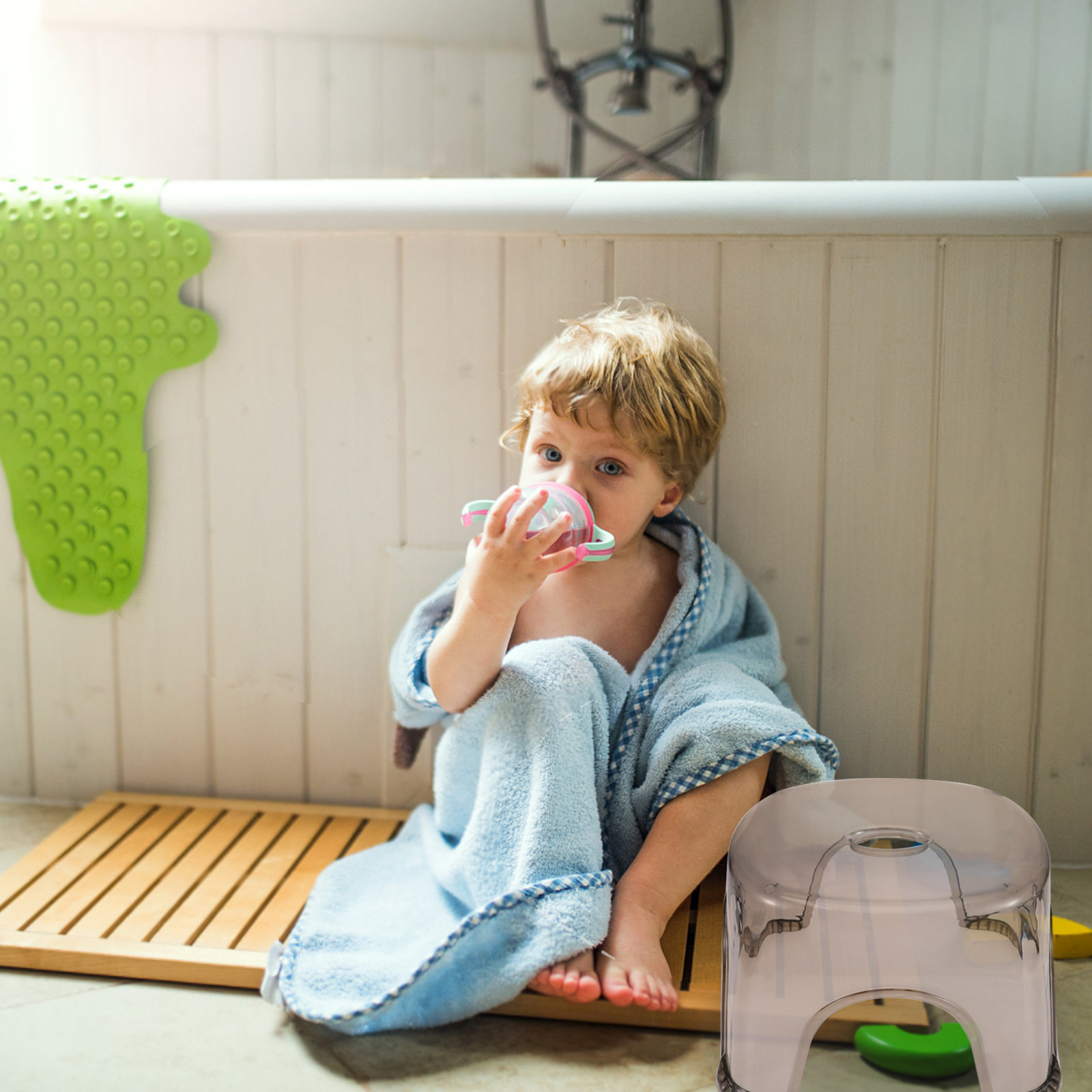 เก้าอี้สตูลพลาสติก 2 ชิ้น สำหร - Kids Outdoor Sink บทวิจารณ์และราคา