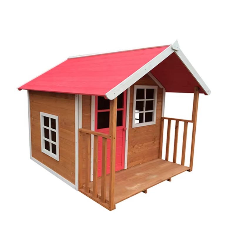 บ้านเด็กเล่นไม้กลางแจ้งสำหรับเ - Kids Outdoor Cubby House บทวิจารณ์และราคา