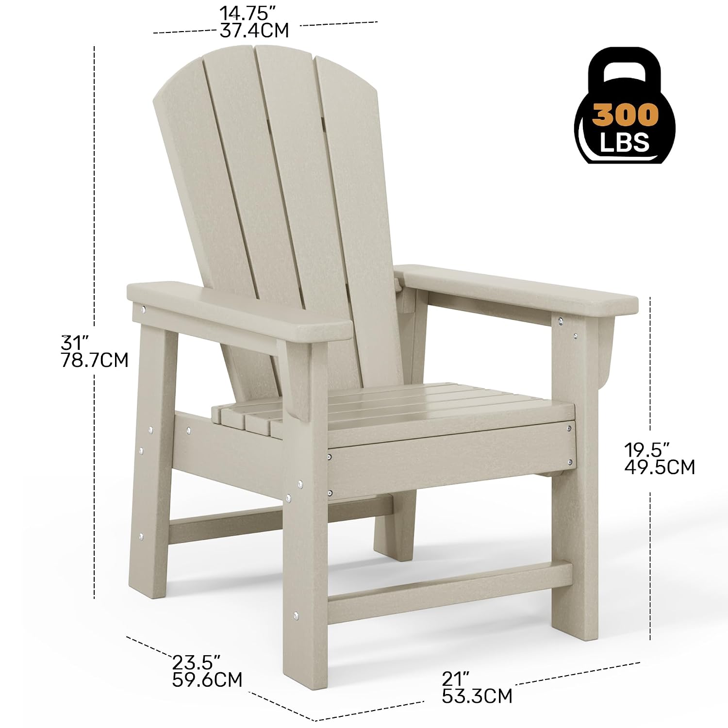 ชุดเก้าอี้สนามสำหรับเด็ก 2 ตัว - Kids Outdoor Lawn Chair บทวิจารณ์และราคา