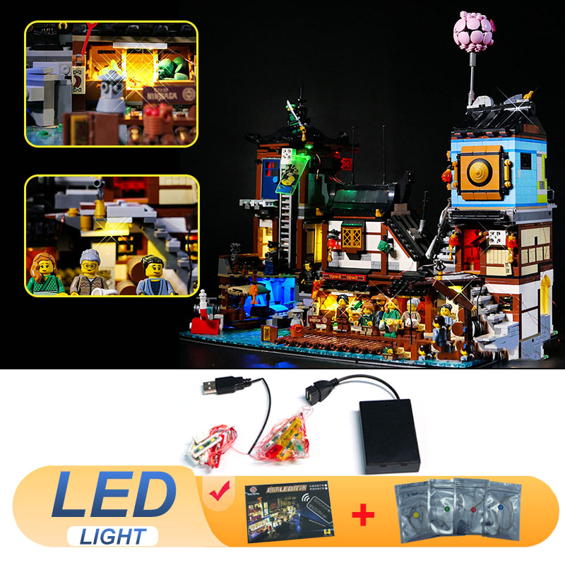 ชุดไฟ LED สำหรับ LEGO 70657 NI - Lego Set City บทวิจารณ์และราคา