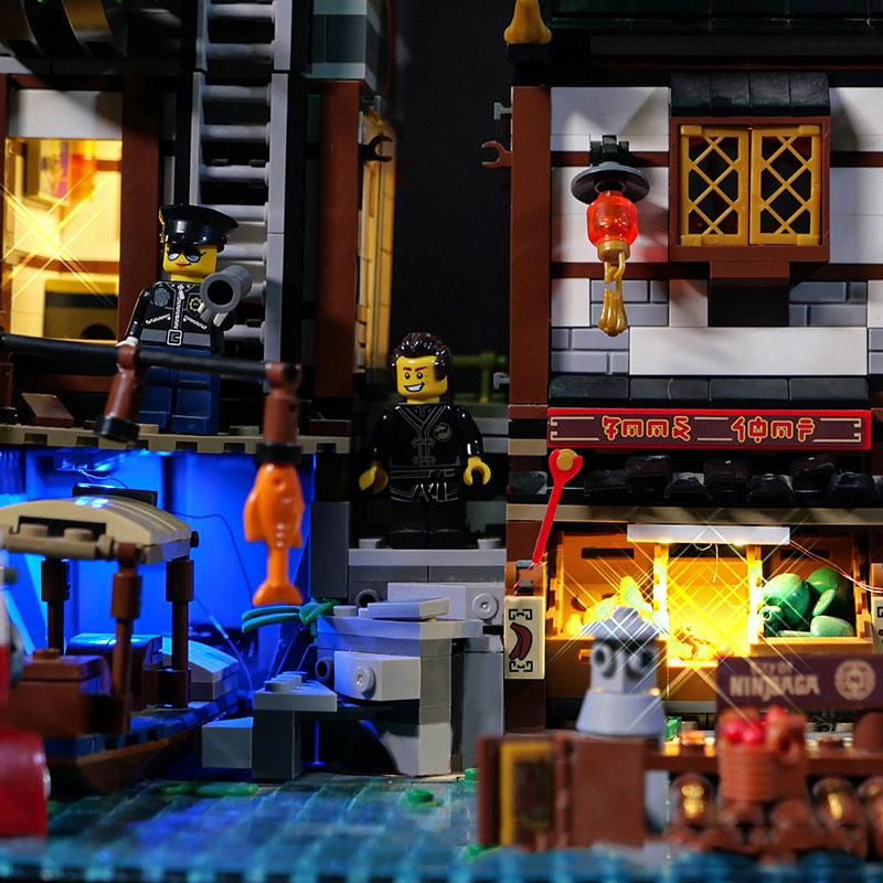 ชุดไฟ LED สำหรับ LEGO 70657 NI - Lego Set City บทวิจารณ์และราคา