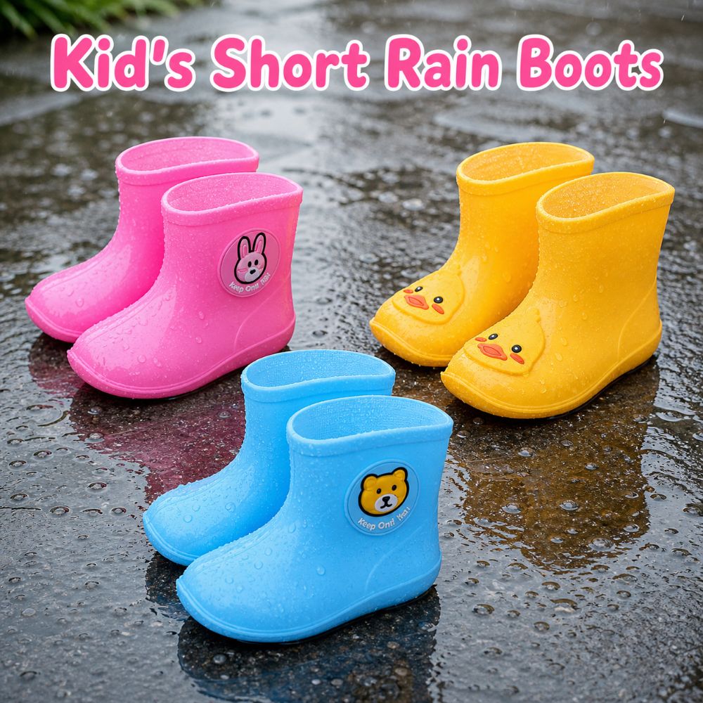 รองเท้าบูทกันฝนเด็กแบบสั้นกันล - Kids Outdoor Boots บทวิจารณ์และราคา