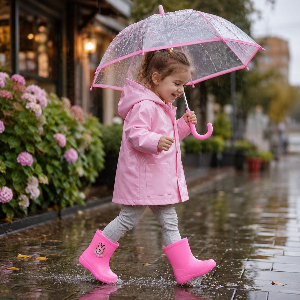 รองเท้าบูทกันฝนเด็กแบบสั้นกันล - Kids Outdoor Boots บทวิจารณ์และราคา