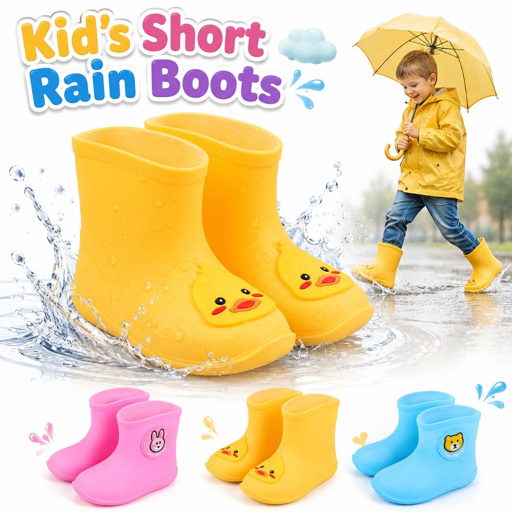 รองเท้าบูทกันฝนเด็กแบบสั้นกันล - Kids Outdoor Boots บทวิจารณ์และราคา