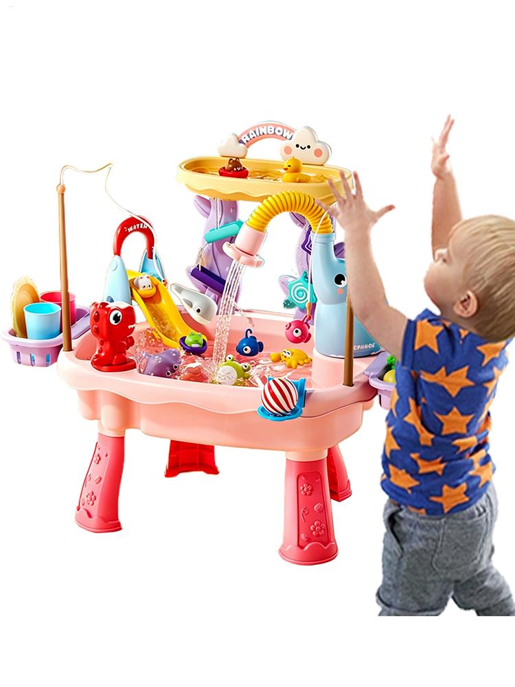โต๊ะกิจกรรมน้ำสำหรับเด็ก ชุดขอ - Kids Outdoor Sensory Table บทวิจารณ์และราคา