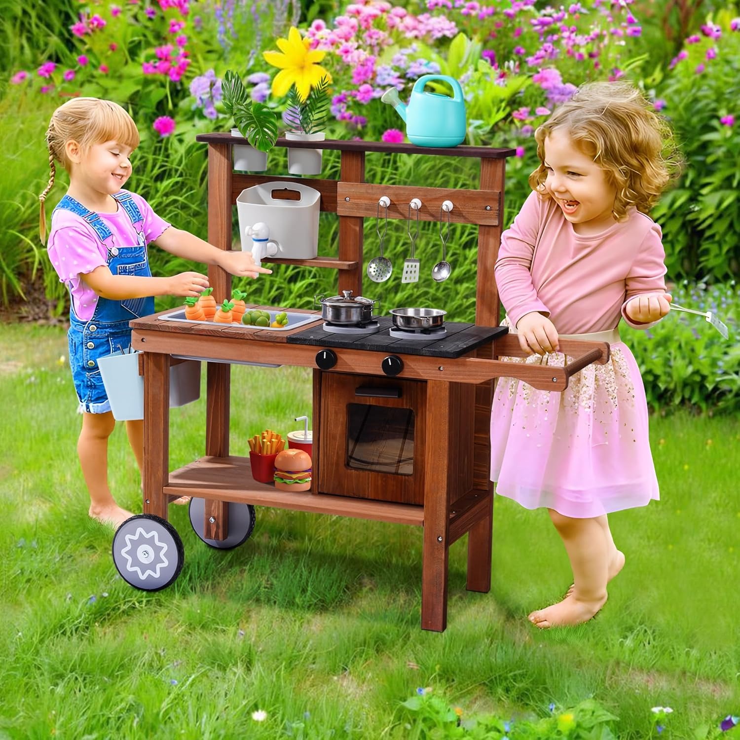 ชุดครัวโคลนกลางแจ้งสำหรับเด็ก  - Kids Outdoor Sink บทวิจารณ์และราคา