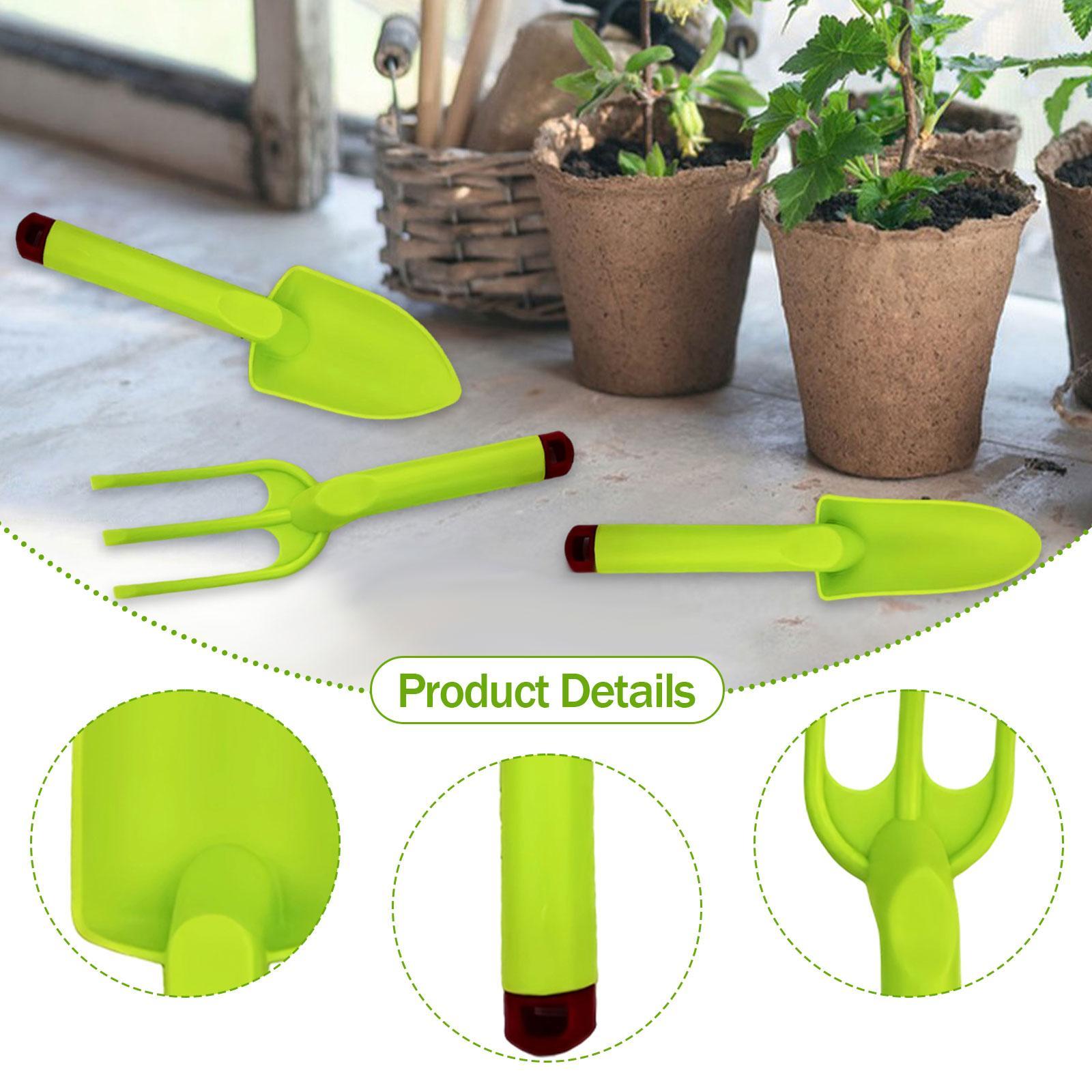 ชุดเครื่องมือทำสวนขนาดเล็กสำหร - Kids Outdoor Garden Set บทวิจารณ์และราคา