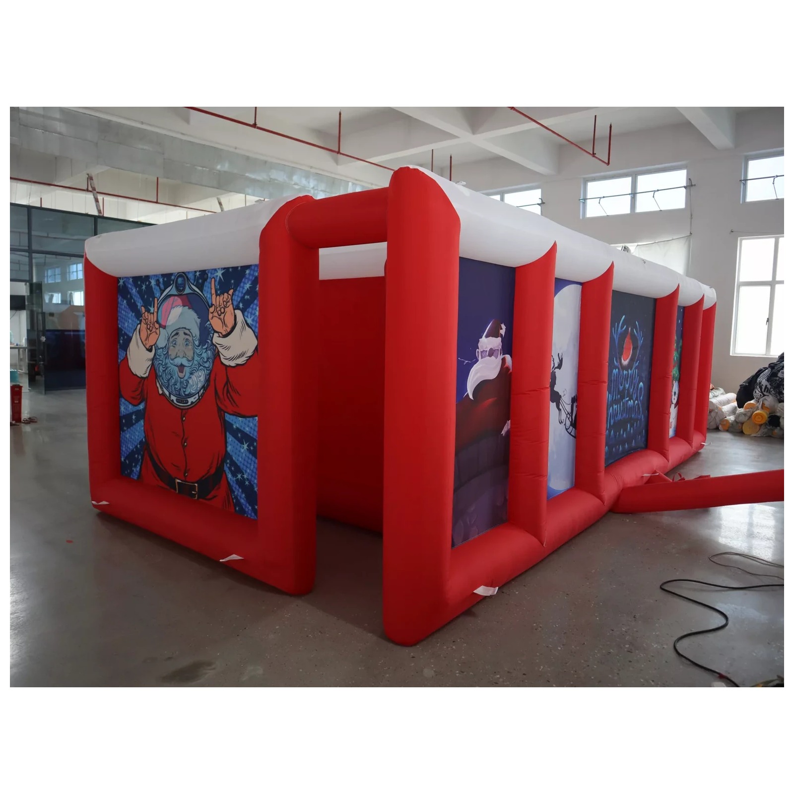 เขาวงกตเป่าลมหลังคาเรียบสีแดงข - Kids Outdoor Fun บทวิจารณ์และราคา