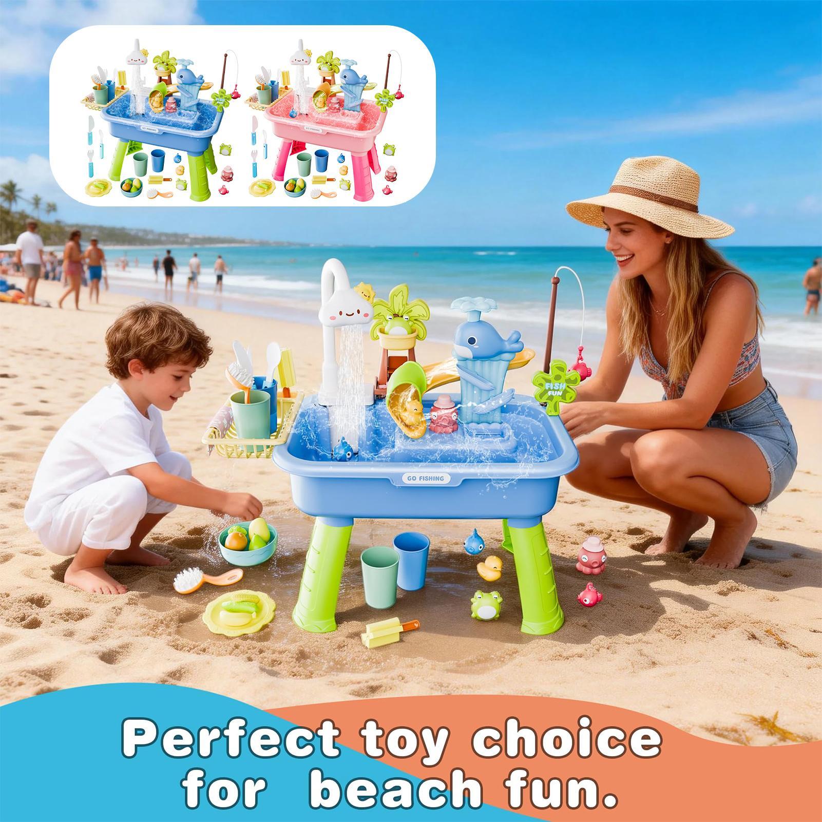 ของเล่นครัวเด็ก ชุดของเล่นน้ำไ - Kids Outdoor Sink บทวิจารณ์และราคา