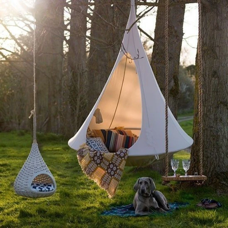 เด็ก Swing สวนกลางแจ้ง Camp Ha - Kids Outdoor Chair บทวิจารณ์และราคา