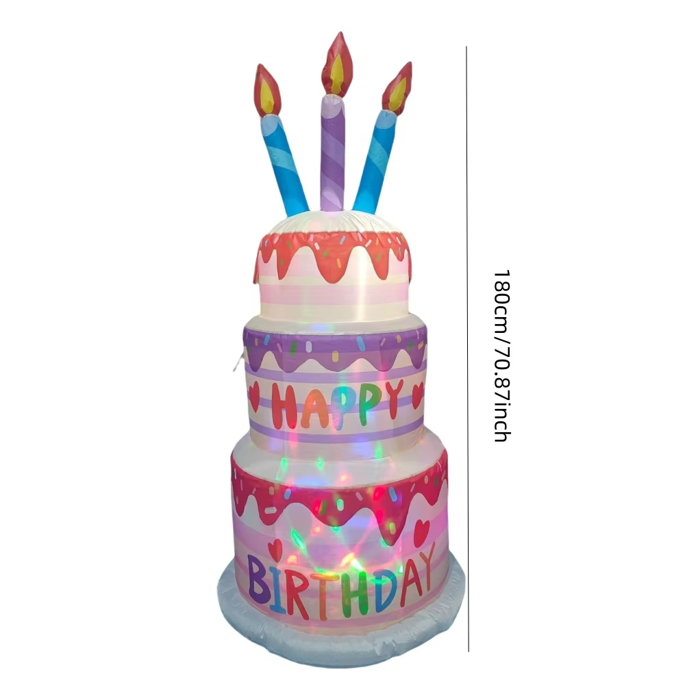 เค้กวันเกิดเป่าลมขนาด 1.8 เมตร - Kids Outdoor Gifts บทวิจารณ์และราคา