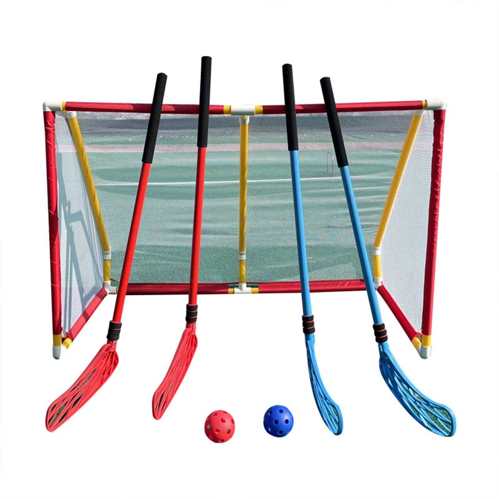 ชุดเริ่มต้นเกมฮอกกี้สำหรับเด็ก - Kids Outdoor Hockey Set บทวิจารณ์และราคา