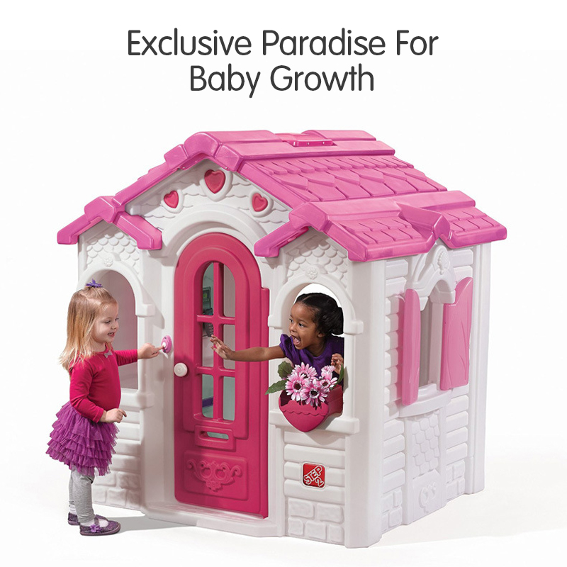 บ้านของเล่นเด็กแบบปรับแต่งได้  - Kids Outdoor Cubby House บทวิจารณ์และราคา
