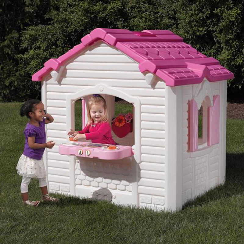 บ้านของเล่นเด็กแบบปรับแต่งได้  - Kids Outdoor Cubby House บทวิจารณ์และราคา